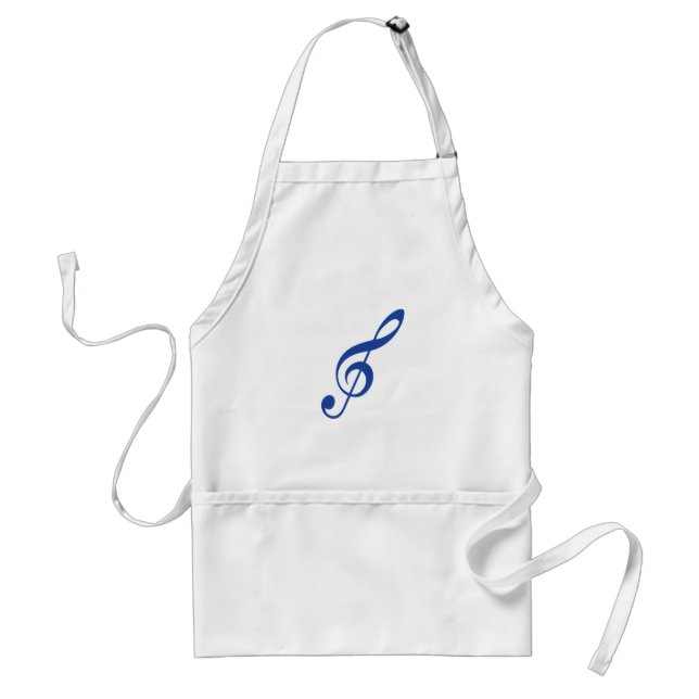 Avental tecla Blue Violin (Frente)