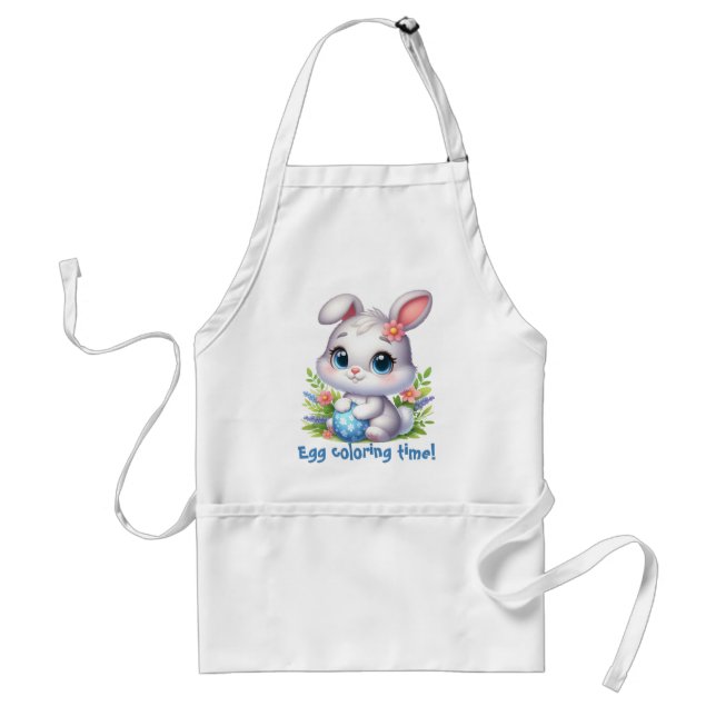 Avental Tempo De Coloração De Ovos! (Frente)