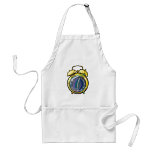 Avental Tempo de retrocesso do relógio de alarme Dourado V<br><div class="desc">Cozinhe em estilo com este avental inspirado na safra com um belo relógio de alarme de ouro ilustrado. Perfeito para chefs, padeiros e mestrados de grelhadores que apreciam estética retrô e designs clássicos, este avental único adiciona um toque de eterno à sua cozinha ou churrasco ao ar livre. Quer você...</div>