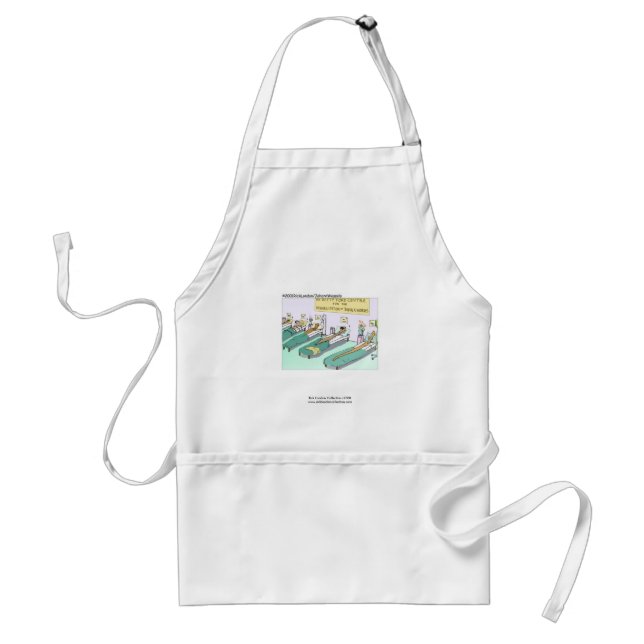 Avental Tequila Worm Rehab Funny Cartoon Quality Apron (Frente)