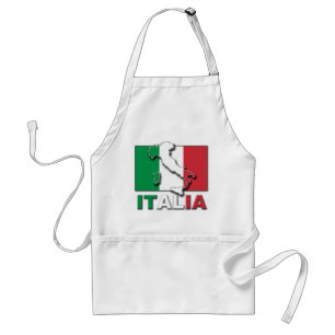 Avental Terra da bandeira de Italia