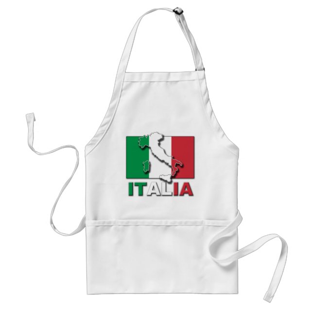 Avental Terra da bandeira de Italia (Frente)