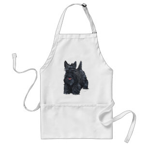 Avental Terrier Escocês Brincalhão