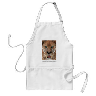 Avental Tigre Dente de Sabre ou Smilodon