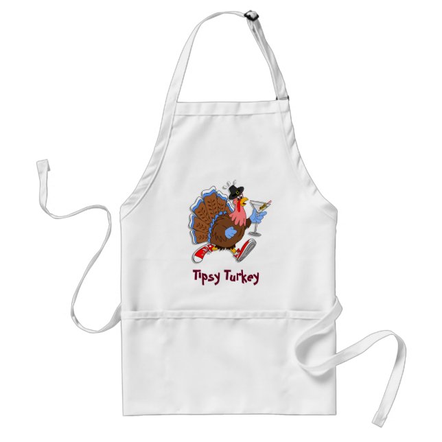 Avental Tipsy Turquia (Martini) (Frente)