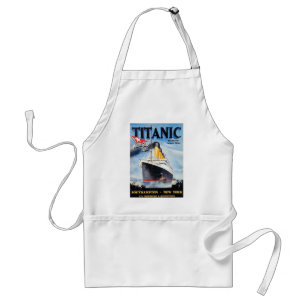 Avental Titanic White Star Line - Maior Transatlântico do