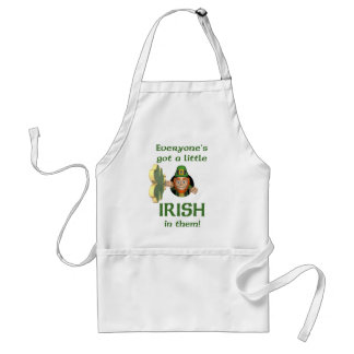 Avental Todos obteve um irlandês pequeno