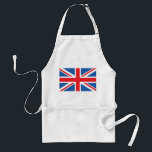 Avental Tomada de União/Design de Sinalizador<br><div class="desc">bandeira da União/Tomada em vermelho, branco e azul.</div>