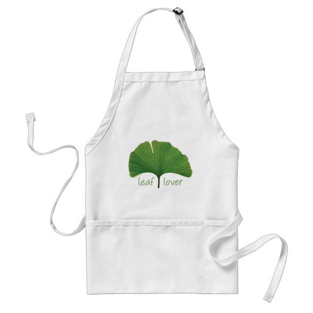 Avental Tree Hugger, Leaf Lover - Ginkgo (Frente)