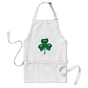 Avental Trevo de Três Folhas Shamrock Verde