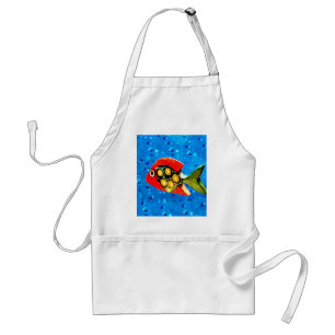 Avental Tropical Fish Apron