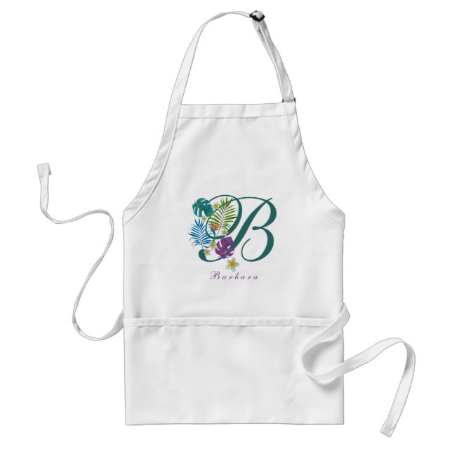 Avental Tropical Paradise Monographic Name Barbara (Frente)