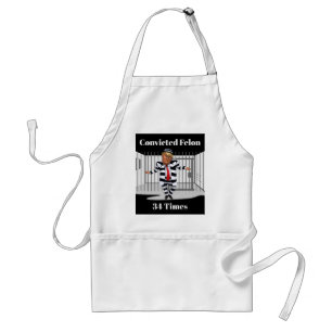 Avental Trump Condenou Felon Apron