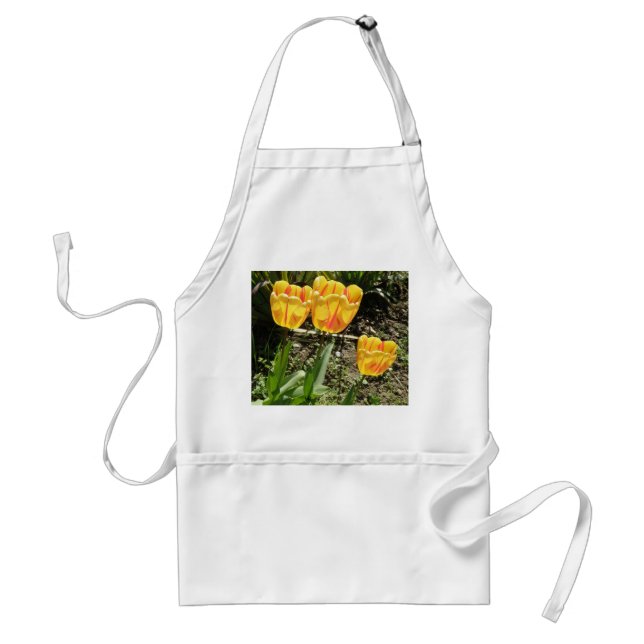 Avental Tulipas ao sol Apron (Frente)
