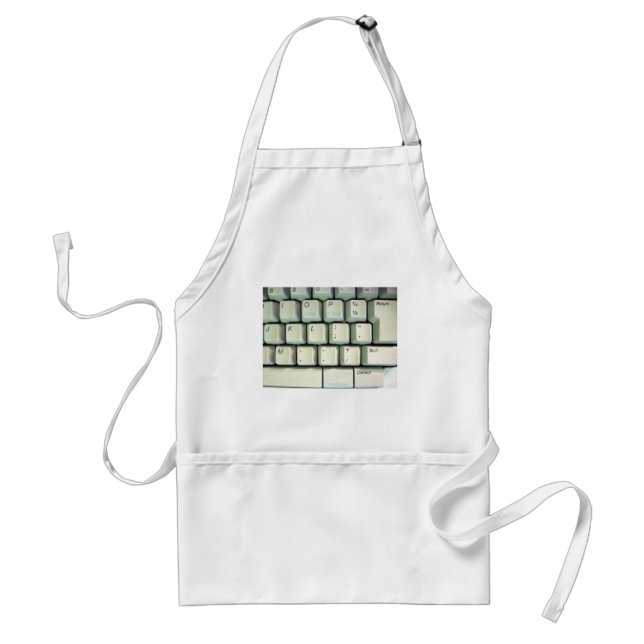 Avental Typewriter Keyboard (Frente)