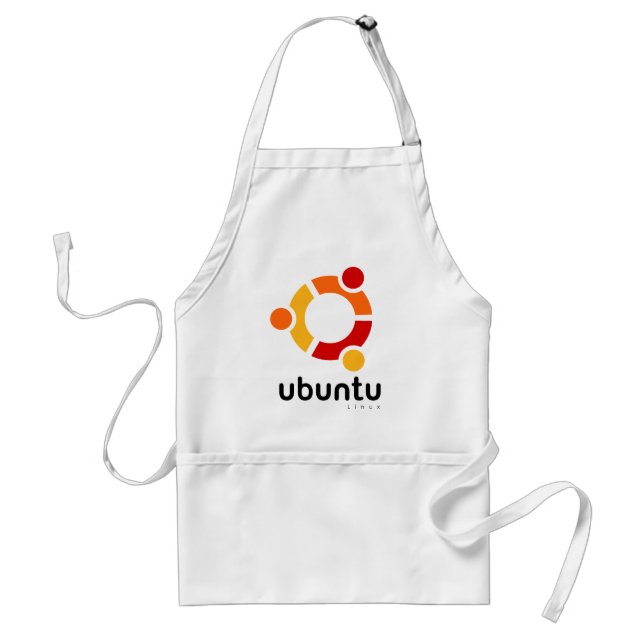 Avental Ubuntu Linux Open Source (Frente)