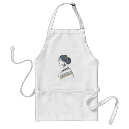 Avental Ucraniano Folk Art Apron | Line Art