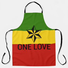 Avental Um Amor Rasta