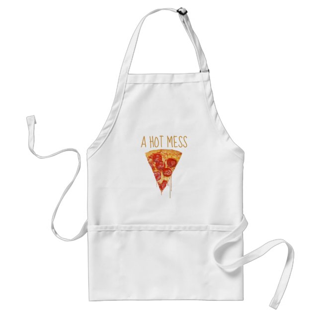 Avental Um Apron De Pizza Quente (Frente)