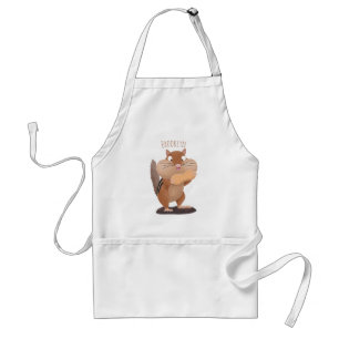 Avental Um desenho animado e engraçado