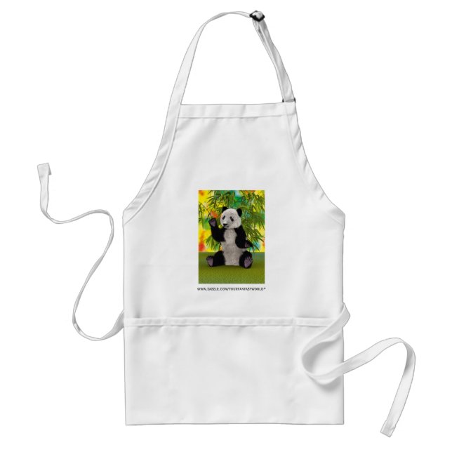 Avental Urso Panda Fofo Presente Perfeito para Amantes de  (Frente)