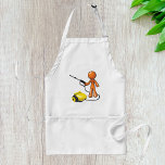 Avental Usando Uma Lava De Pressão<br><div class="desc">Apresentando nossa "Zesty Clean-Up" Apron - a mistura perfeita de zest e limpeza! Se você é fã de designs únicos e atraentes e aprecia a satisfação de um trabalho bem feito, então esse avental foi feito apenas para você. 🍊 The Orange Powerhouse: Nosso avental apresenta uma figura vibrante, zestiça laranja,...</div>