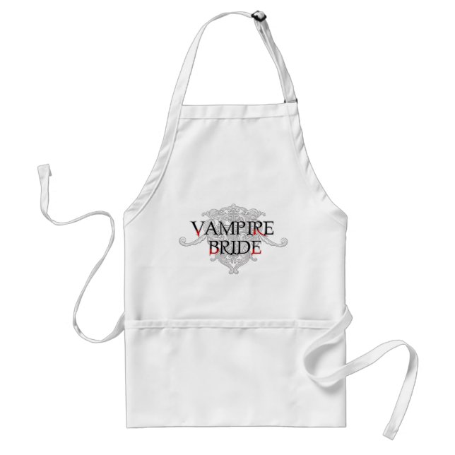 Avental Vamire Bride Apron (Frente)