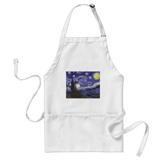 Avental Van Gogh Starry Night (Frente)