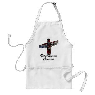 Avental Vancouver Canada Souvenir Apron e presentes no Coz