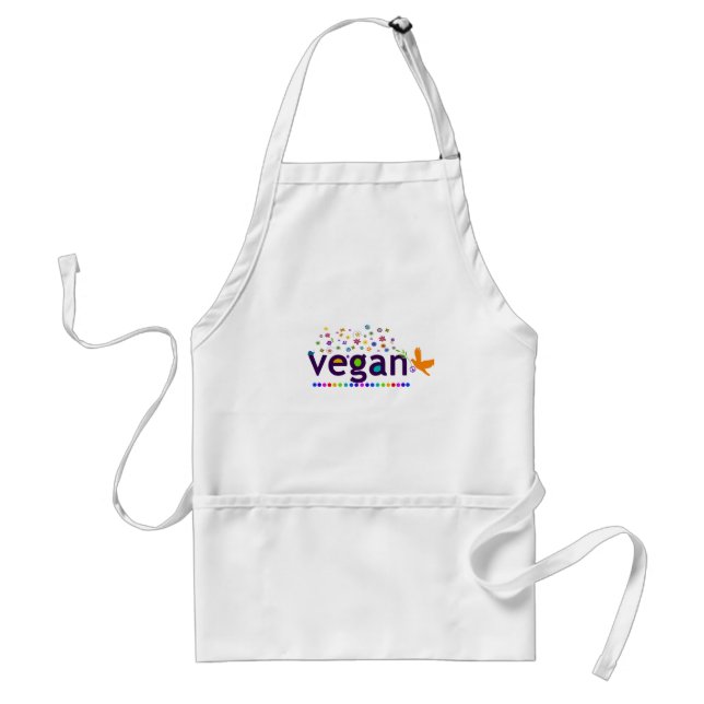 Avental Vegan colorido (Frente)