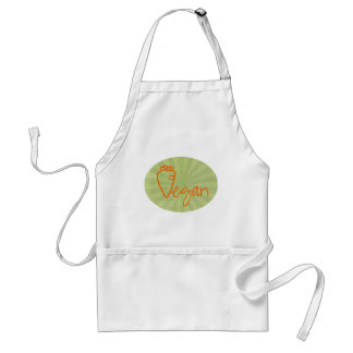 Avental Vegan (com gráfico da cenoura)