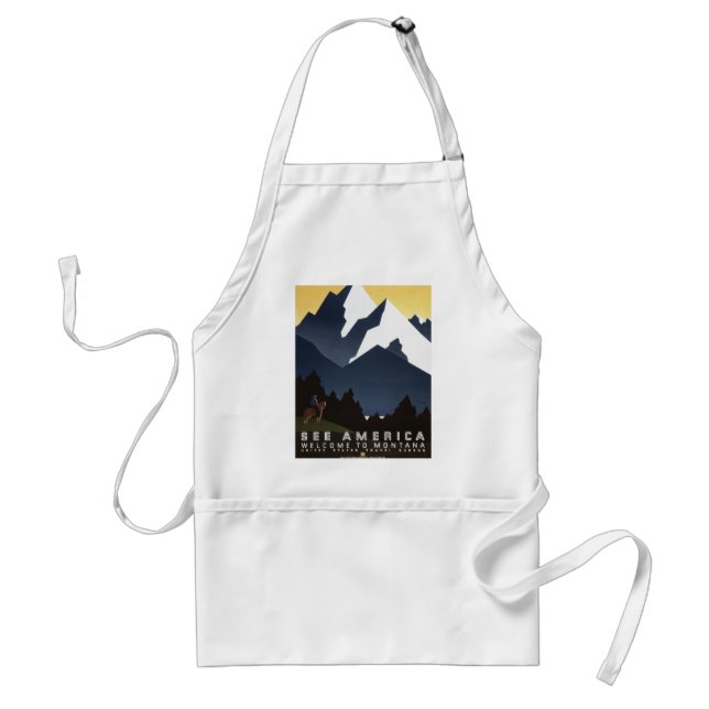 Avental Veja América-Montana (Frente)