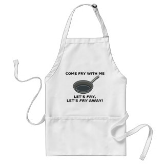 Avental Venha Fry Comigo Apron