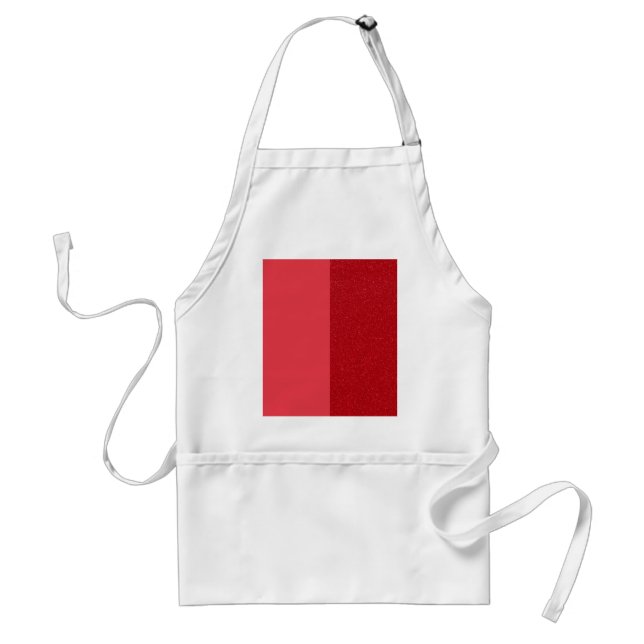 Avental Vermelho Tomate Divisão Personalizada (Frente)