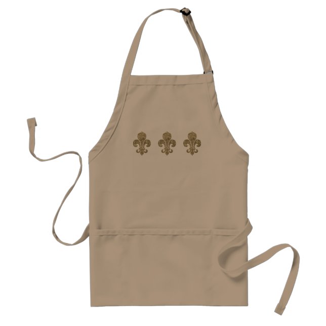 Avental Vestido Fleur De Lis (Frente)