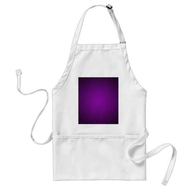 Avental Vigneta Preto-Roxo Granulado (Frente)