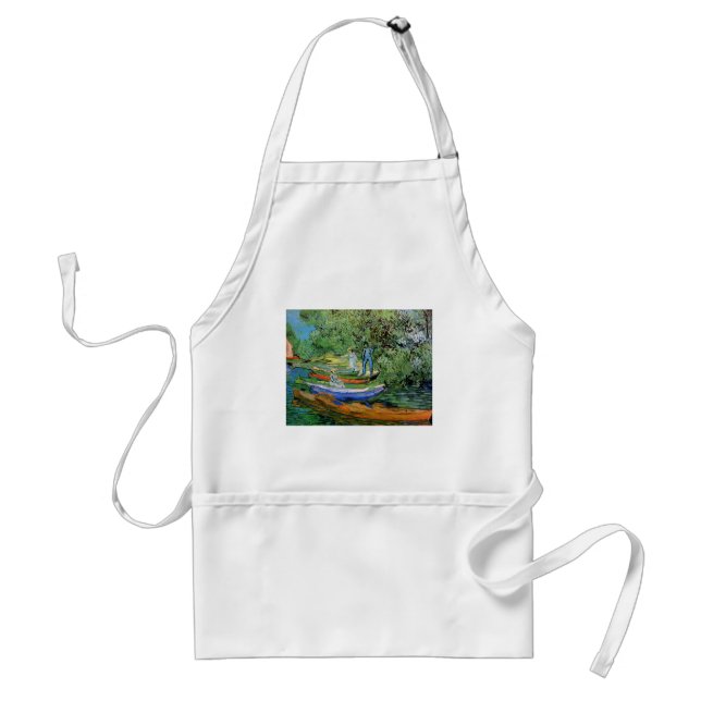 Avental Vincent van Gogh - Margem do Oise em Auvers (Frente)