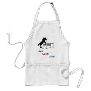 Avental Vivo! Riso! Salto! Cavalo equestre