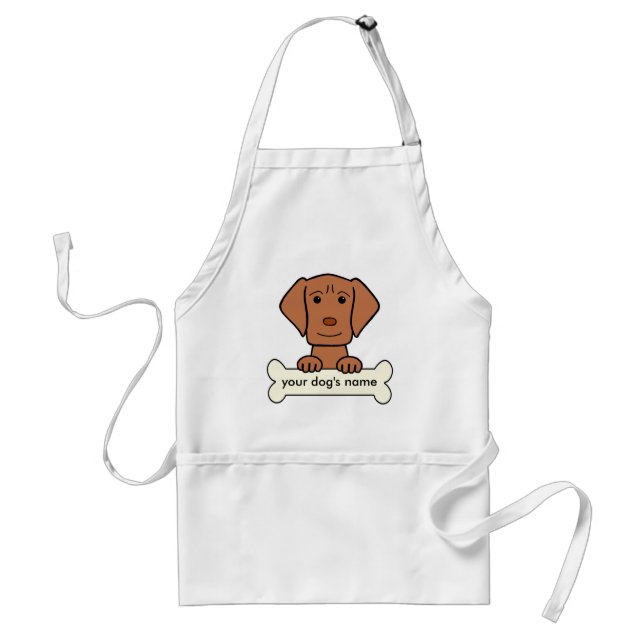 Avental Vizsla personalizado (Frente)