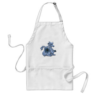 Avental voado azul do dragão