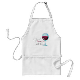 Avental Você Merece Vinho Vermelho