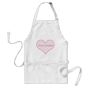Avental Vovó Orgulhosa Apron, Rosa