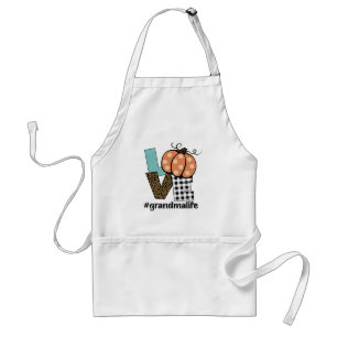 Avental Vovó Vida Pumpkin Amor