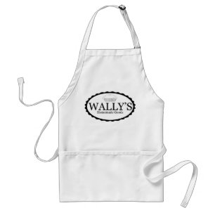 Avental Wally's Homemade Goods Cotton Apron