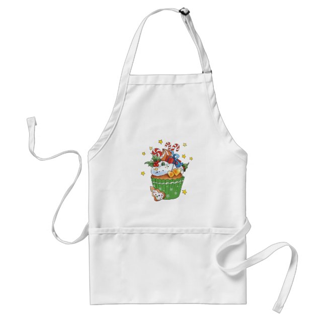 Avental Weihnachtsmuffin Schürze (Frente)