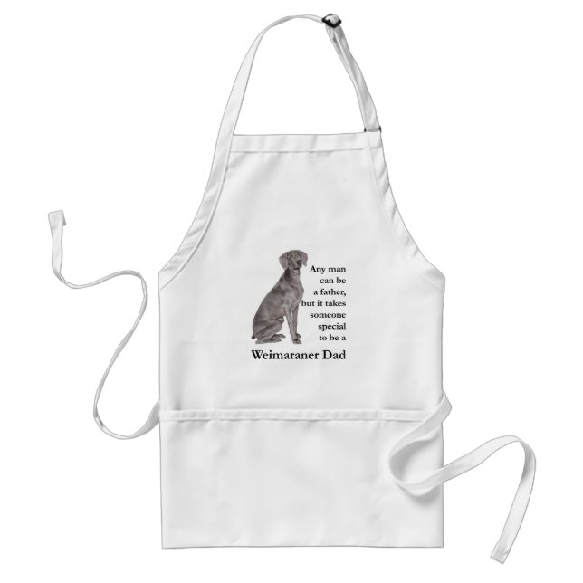 Avental Weimaraner Pai Apron (Frente)