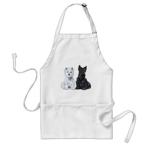 Avental West Highland White & Scottish Terriers