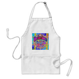 Avental West Los Angeles Cosmic Unity Apron