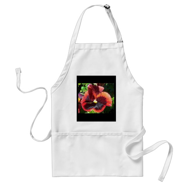 Avental Wet Pansy Apron (Frente)