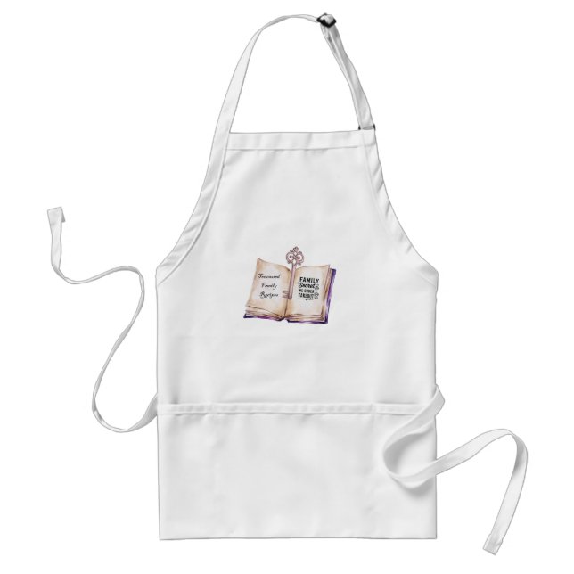 Avental Whimsy Treasured Recebe Presente na Cozinha Apron  (Frente)
